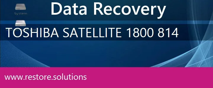 Toshiba Satellite 1800-814 data recovery