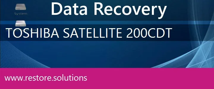 Toshiba Satellite 200CDT data recovery