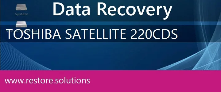 Toshiba Satellite 220CDS data recovery