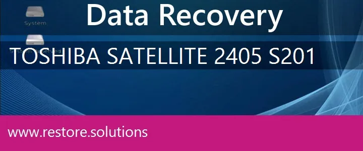 Toshiba Satellite 2405-S201 data recovery