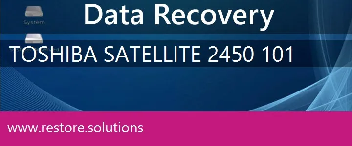 Toshiba Satellite 2450-101 data recovery