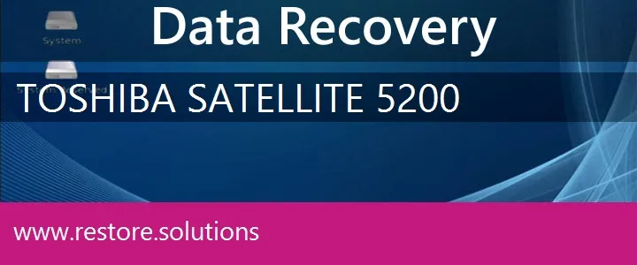 Toshiba Satellite 5200 data recovery