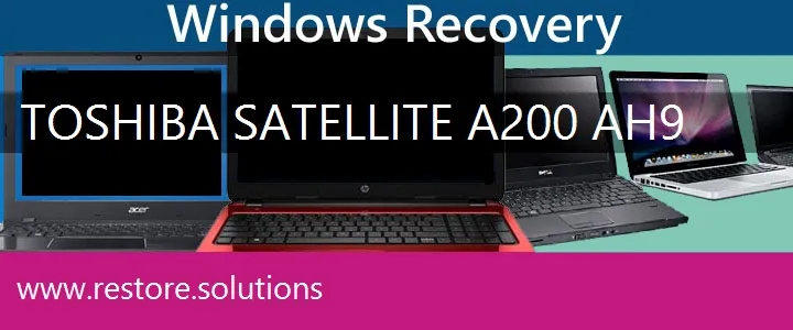 Toshiba Satellite A200-AH9 Laptop recovery