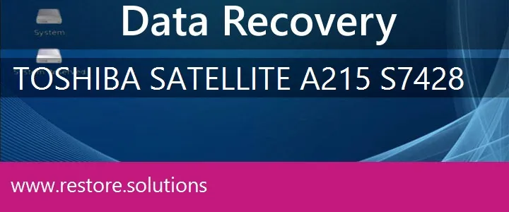 Toshiba Satellite A215-S7428 data recovery