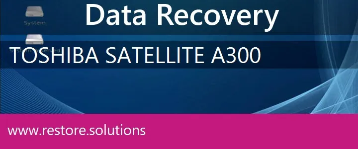Toshiba Satellite A300 data recovery