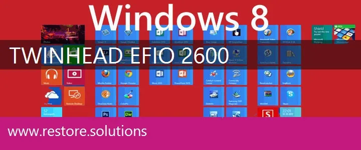 Twinhead efio 2600 windows 8 recovery