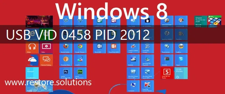 USB\VID_0458&PID_2012 Windows 8 Drivers