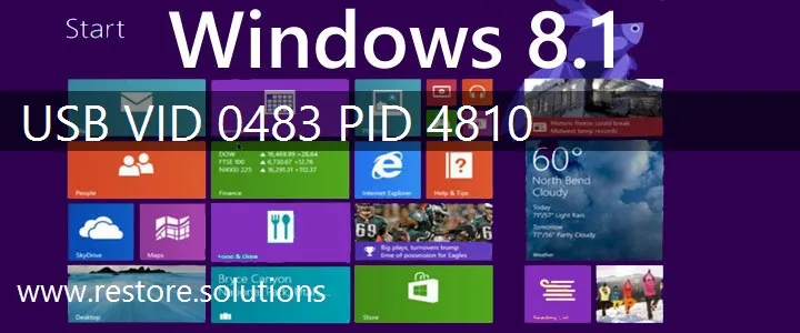 USB\VID_0483&PID_4810 Windows 8.1 Drivers