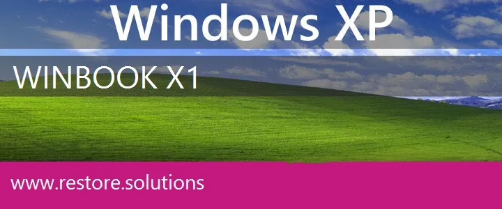 Winbook X1 windows xp recovery