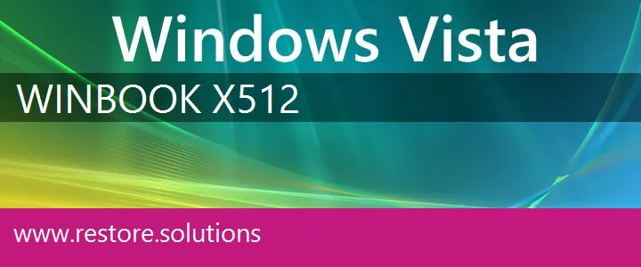 Winbook X512 windows vista recovery