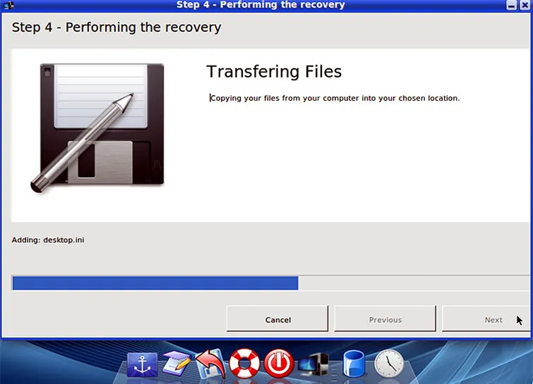 transferring files