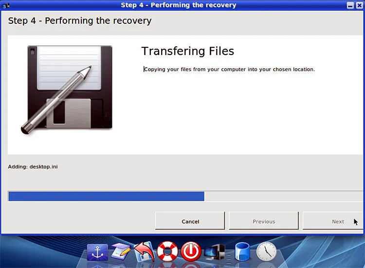transferring files