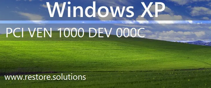 PCI\VEN_1000&DEV_000C Windows XP Drivers