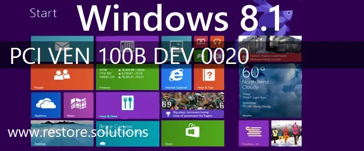 PCI\VEN_100B&DEV_0020 Windows 8.1 Drivers