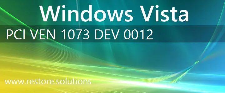 PCI\VEN_1073&DEV_0012 Windows Vista Drivers