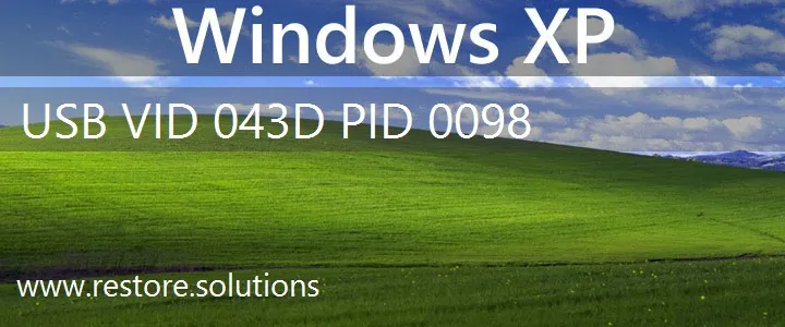 USB\VID_043D&PID_0098 Windows XP Drivers