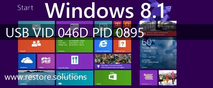 USB\VID_046D&PID_0895 Windows 8.1 Drivers