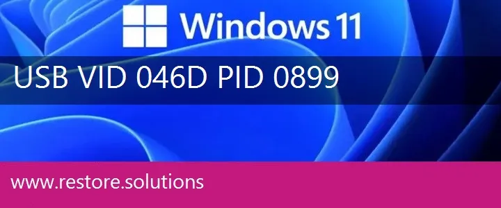 USB\VID_046D&PID_0899 Windows 11 Drivers